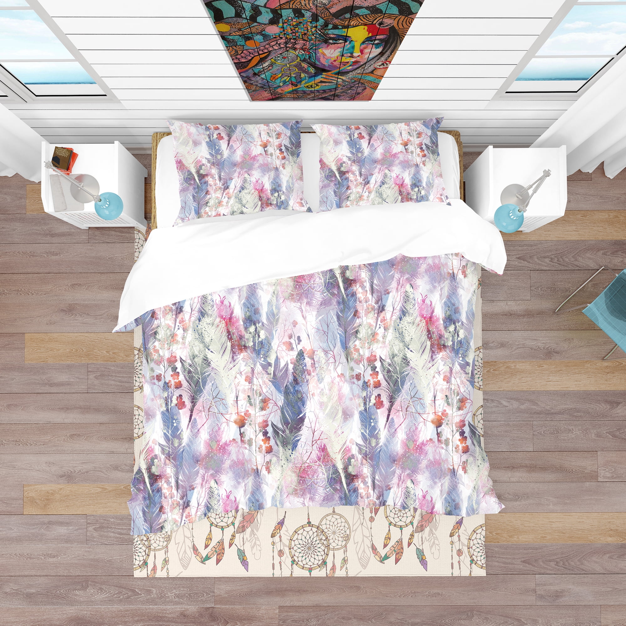 Designart 'Boho Style Magic' Bohemian & Eclectic Duvet Cover Set