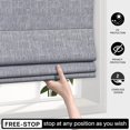 thumbnail image 6 of LazBlinds Cordless Roman Shades for Windows, Blackout Room Darkening Thermal Insulated Window Blinds, Lightweight Fabric Blinds for Indoor Windows, 21" W x 60" H, Grey, 6 of 6