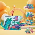 thumbnail image 1 of Feltree Interactive Chewable Tearproof Cloth Book with Sound and Tails for Baby Early Learning and Sensory Development, 1 of 8