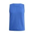 thumbnail image 2 of Lovskoo Women's 2025 Tank Top Summer Loose Casual Solid Color Round Neck Sleeveless Top Blue, 2 of 9