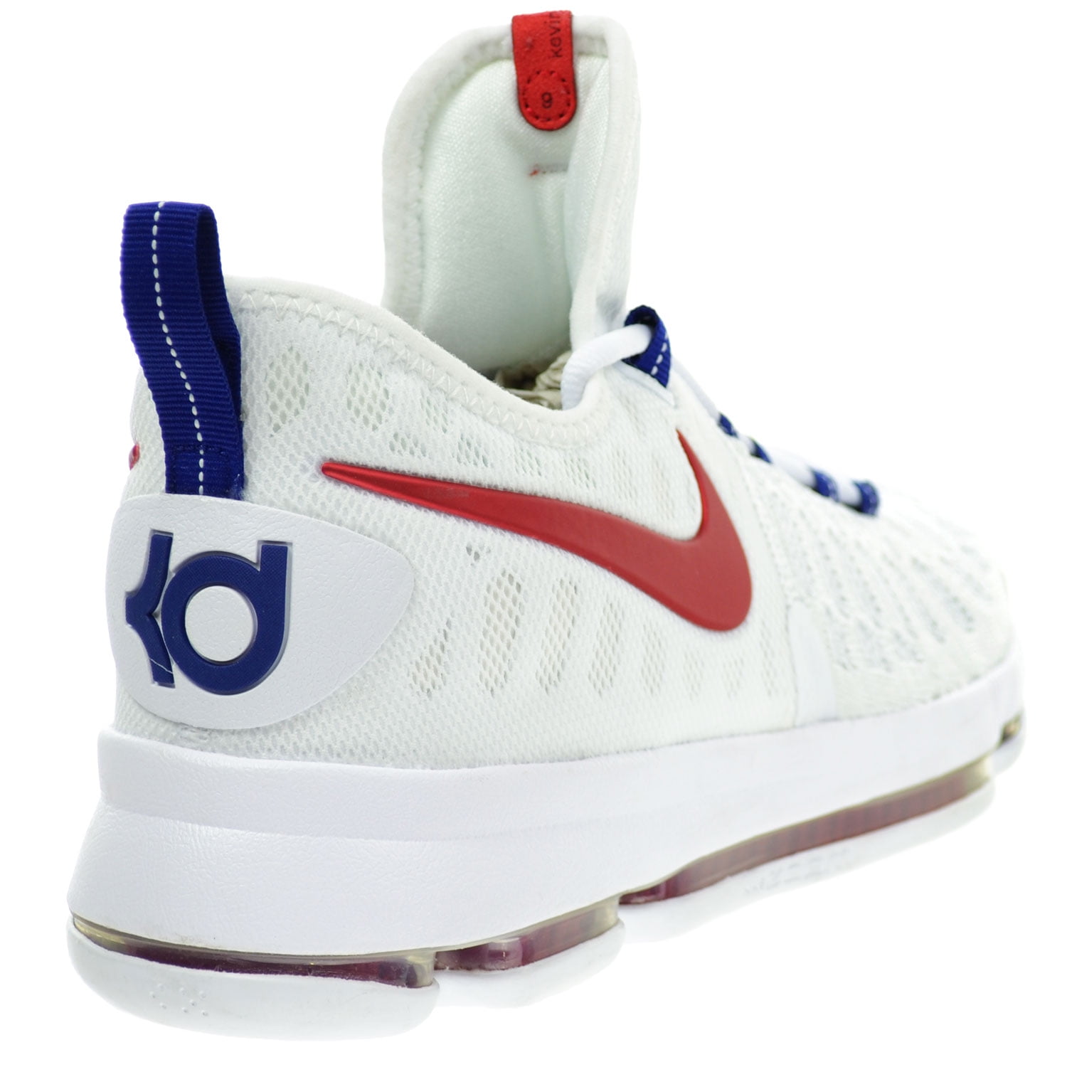 Bóveda Fundir Espacio cibernético Nike Zoom KD 9 "USA" Men's Shoes White/University Red/Blue 843392-160 -  Walmart.com
