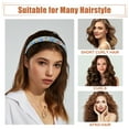 thumbnail image 4 of Unique Bargains 3pcs Fashion Headbands Set, Different Designs Headbands Flower Headbands for Gril Party Wedding, 4 of 6