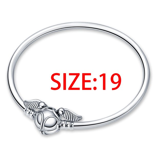 New in 925 Sterling Silver Charm Series Bead Original Fit Pandora Harry Potter Bracelet Plata De Ley 925 Silver DIY Gift Gao Jinjia LED