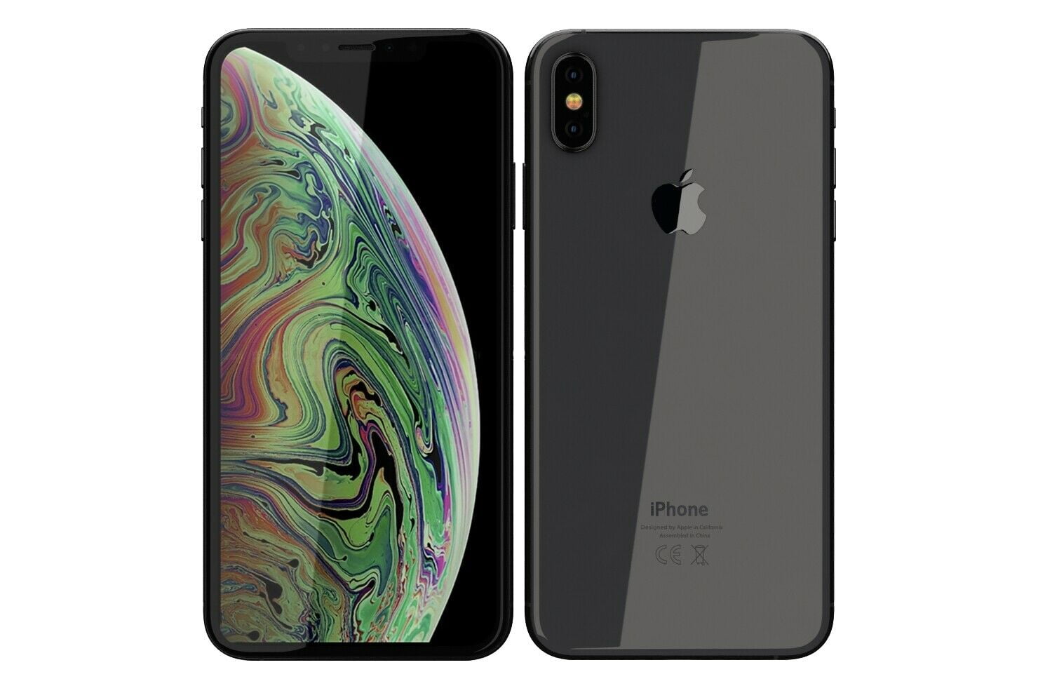 新作入荷新作 Apple - iPhone Xs Max Space Gray 64 GB SIMフリーの