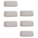 thumbnail image 3 of Bandejas de maceta de plástico de 6 piezas plásticas plantadoras de maceta bandejas simples bandejas de fondo, 3 of 5