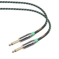 thumbnail image 4 of Cable para guitarra Clef Audio Labs, 1,8 m, 1/4, recto, chapado en oro, 4 of 5
