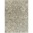 thumbnail image 2 of Hauteloom Elkins Wool Living Room, Bedroom Farmhouse Area Rug - Traditional Floral Carpet - Bohemian Paisley Vibe - Gray, White, Brown, Neutral - 12' x 15', 2 of 17