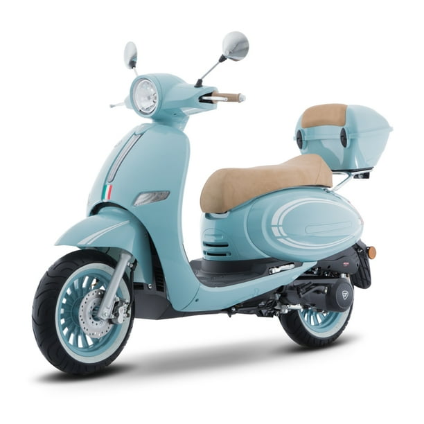 Motocicleta ITALIKA VITALIA 150 AZUL BLANCO Motoneta Walmart en