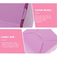 thumbnail image 4 of 50 cajas de papel para recuerdos con diseño de mariposas, ideal para decorar fiestas de baby shower., 4 of 8