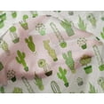 thumbnail image 5 of oneOone Cotton Cambric Fabric Leaves & Floral Block Print Sewing Fabric BTY 56 Inch Wide, 5 of 5