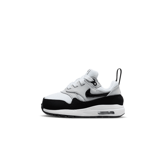 NIKE TODDLER Air Max 1 EasyOn TD "White Black" DZ3309 106 DZ3309 106 from Stadium Goods
