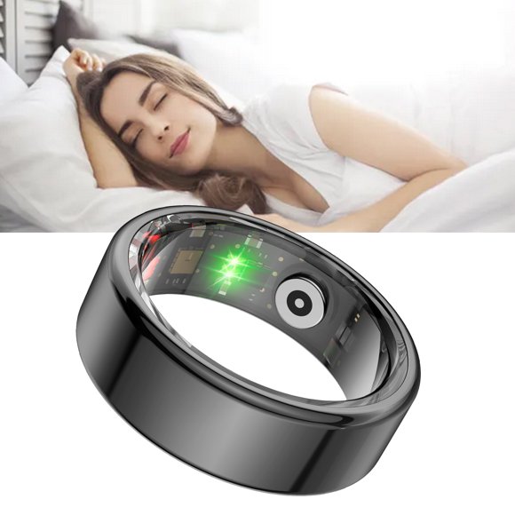 Smart Health Ring, Fitness Trackers For Women Men Con Frecuencia Cardíaca, Velocidad, Monitoreo Del Sueño, Contabilidad De Pasos Impermeable Para IOS Y