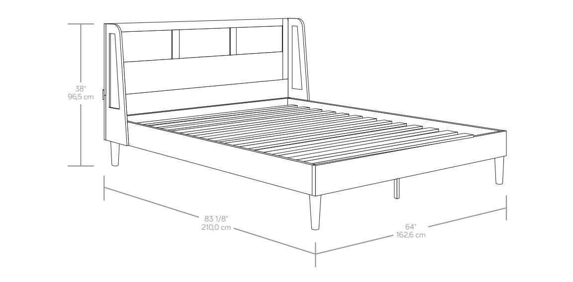 【美品】single size floor bed (希望あればマットレスも) Amazon.com: Liink1Ga White Double Bed Frame Full Size Bed