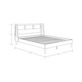 thumbnail image 3 of Better Homes & Gardens Springwood Caning King Platform Bed With Headboard, Light Honey Finish, 3 of 7