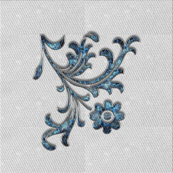 Ahgly Company Indoor Square Patterned Silver Gray Novelty Area Rugs, 8' Square