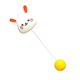 thumbnail image 3 of Eje elástico, bobinado automático, práctica personal para niños: entrenador de tenis de mesa de interior estilo conejo, 3 of 8