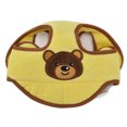 thumbnail image 4 of Casco De Seguridad Para Bebés, Protector De Cabeza Para Bebés Patrón De Dibujos Animados Transpirable Agradable Para La Piel Para Caminar Para Niños Pequeños Para Gatear Cergrey Amarillo, 4 of 8