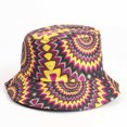 thumbnail image 3 of Umfun Everyday Cotton Style Printing Bucket Hat for Women Men Unisex Trendy Lightweight Outdoor Hot Fun Summer Beach Vacation Getaway Headwear Yellow Free Size, 3 of 3