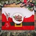 thumbnail image 3 of Skksst Christmas Dining Table Placemat Xmas Holiday Kitchen Non-slip Table Mat, 3 of 5