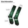 thumbnail image 2 of Sikiie Ferns Leave Green Foliage Knee Socks, High Socks Long Stretchy Sock Women Knee High Stocking, Long Socks for Women, 2 of 6