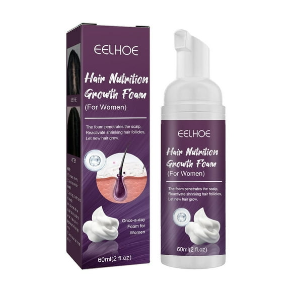 Hair-Revive Foam Shampoo, Exalted Hair-Revive Foam Shampoo, Biotin and Collagen Shampoo Hair Growth Shampoo, for All Hair Types