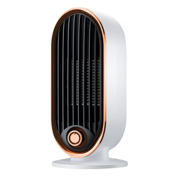 Bouanq Space Heater,Portable Heater PTC Ceramic Electric Desktop Heater with Thermostat High Output Fan for Home Bedroom Office Desk Indoor Use on Clearance