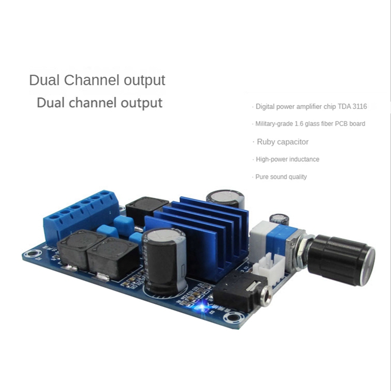 XHM589 Digital Amplifier Board Class D Amplifier Board 50Wx2 TPA3116D2