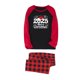 thumbnail image 1 of Moda Navidad Mujer Mamá Estampado a Cuadros Blusa Pantalones Ropa Familiar Pijamas Mujer Poliéster Tops Pantalones, 1 of 4