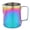 Multicolor, variant on 304 Stainless Steel Milk Frothing Pitcher Gold 12 oz 350 ml Steaming Cup with Measurement Scale for Coffee Espresso Latte Art
