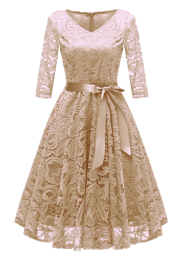 vintage pleated dress