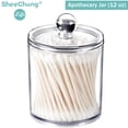 thumbnail image 2 of Set de 2 tarros de boticario SheeChung de Qtip Dispenser, 360 ml, 2 of 7
