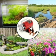 PROSTORMER 1/10HP 12V Mini Portable Water Pump, 350GPH DC Utility Pump, Electric Transfer Pump, Utility Pump with Hose Kit