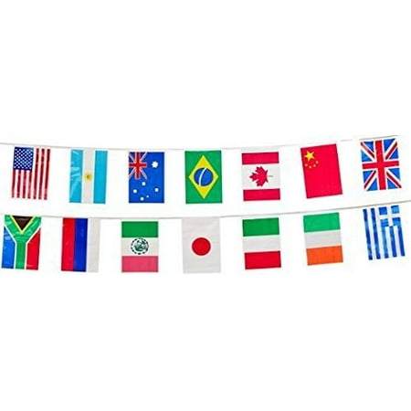 International Flag Pennant Banner By Beistle For All Weather 20