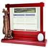 Clubhouse Collection Golf Gifts and Gallery Score Card Holder and Ball Holder