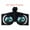 styled, variant on The New VRPARK J20 VR Glasses Integrated Machine (with Y1 White Remote Control) Black