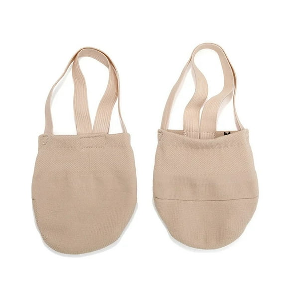 Girls Rhythmic Gymnastics Shoes Women Adult Half Sole Jazz Ballet Dance Shoes Half Toe Shoes Belly Dancing