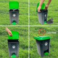 thumbnail image 4 of Bote de basura para excrementos de perro UUIXXYG de 20 litros y 5 galones con recogedor y bolsas, 4 of 6
