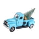 thumbnail image 4 of Camión de granja navideño, camioneta, modelo de automóvil, automóvil de granja de metal hecho a mano con azul, 4 of 9