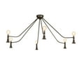 thumbnail image 6 of Meyda Tiffany 233061 Alva 6 Light 76" Wide Abstract Chandelier, 6 of 6