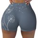thumbnail image 2 of Fotbe White Dandelion Shorts Sin Costuras – Shorts Deportivos de Cintura Alta para Mujer, Elásticos para Gimnasio, Yoga, Running o Ciclismo-X-Large, 2 of 8