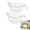 Transparent-2pcs, variant on Multipurpose Rice Washing Bowl Strainer with Handle,  Rice Washer Strainer for Draining Vegetables, Fruits, Cheese, Coffee Dispenser Set