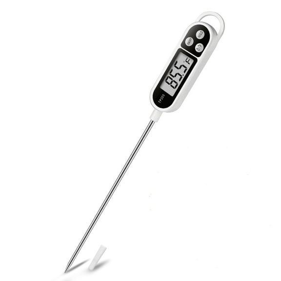 Digital Instant Read Meat Thermometer Kitchen Cooking Food Candy Thermometer for Oil Deep Fry BBQ Grill Smoker Thermometer by