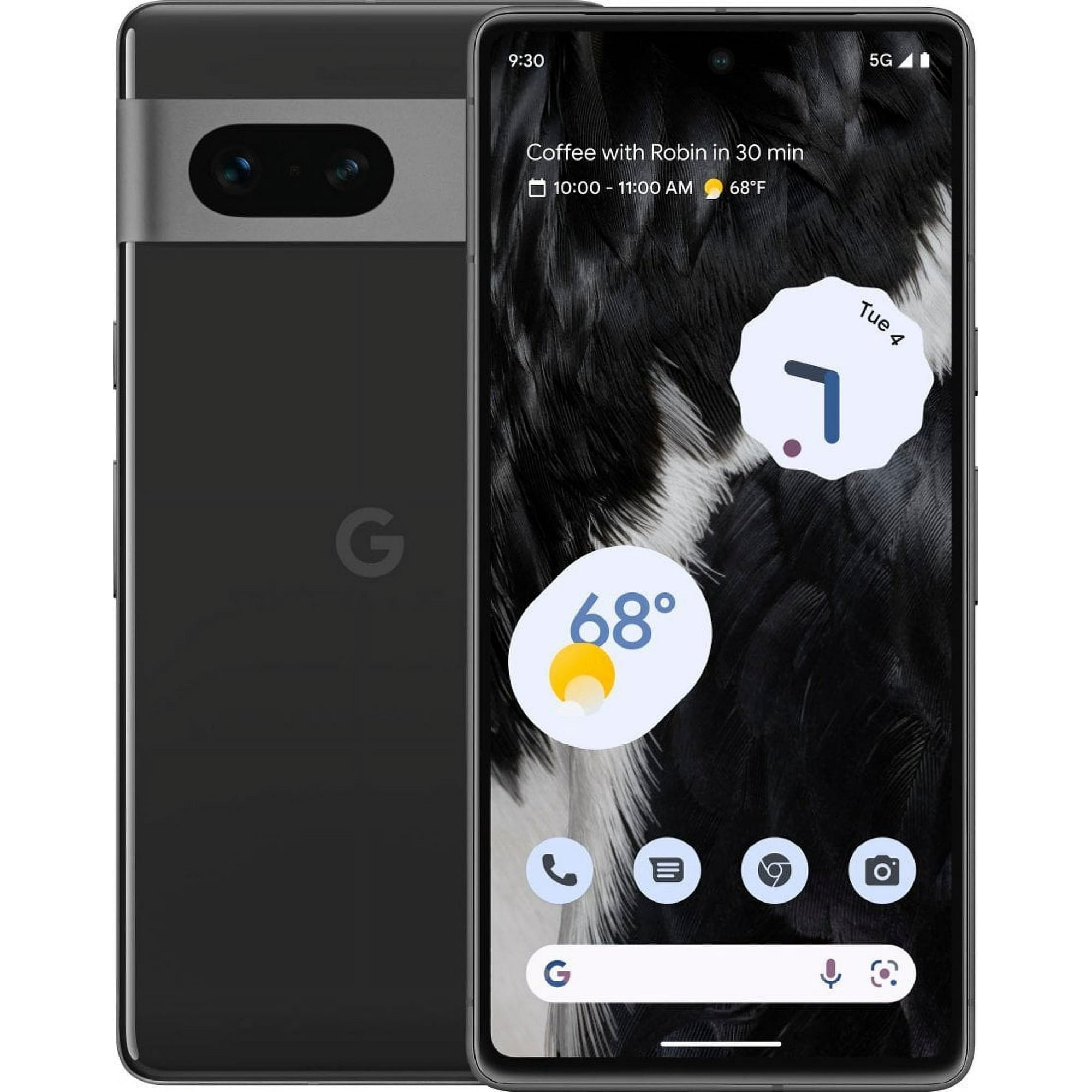 Google, Restored Pixel 7, 128GB, Unlocked Obsidian GA03923-US