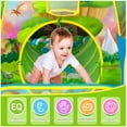 thumbnail image 2 of Wilwolfer 3PC Dinosaur Kids Play Tent for Toddlers with Baby Ball Pit & Pop-up Tunnel Indoor Outdoor Polyester Toys, 2 of 9