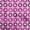 Fuschia Pink, variant on oneOone Georgette Viscose Orange Fabric Circle Dress Material Fabric Print Fabric By The Yard 42 Inch Wide
