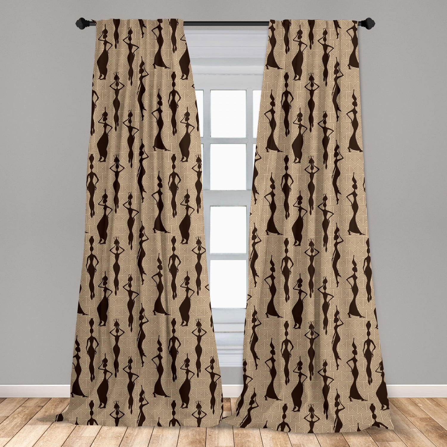 African Living Room Curtains Baci Living Room