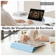 thumbnail image 5 of Funda para iPad 10ª Gen 10.9” con Porta Lápiz (Parte Trasera Rígida Transparente, Azul Celeste, con Stickers), 5 of 7