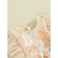 thumbnail image 6 of Suealasg Newborn Baby Girl Outfits Butterfly Ruffle Lace Romper Jumpsuit Bodysuit 1st Birthday Photoshoot Dress Summer Clothes, 6 of 9