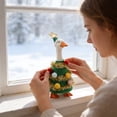 thumbnail image 7 of 7 Inch Christmas Tree Desk Goose Outfit, Holiday for Mini Goose Statue, Home & Office Desktop Decoration, Cute Shelf Display Accessory for Autumn & Christmas Party, 7 of 7