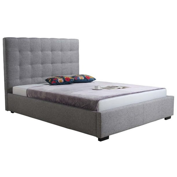 Upholstered California King Storage Bed, Hydraulic Lift Storage Bed California King